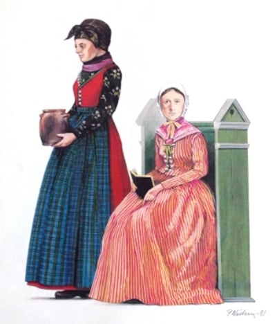 Rømø dragtens historie